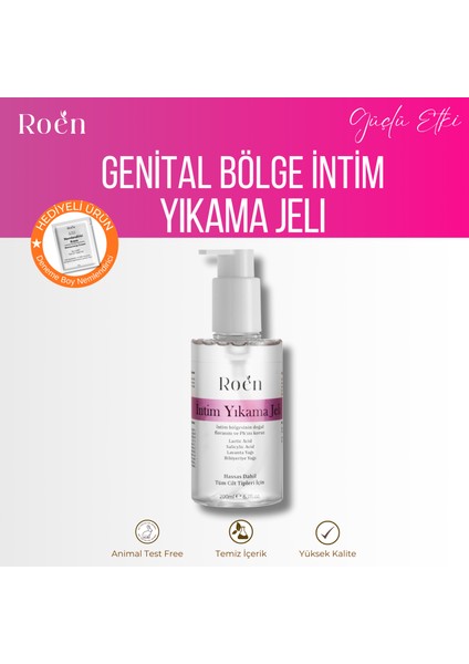 Intim Yıkama Jeli, Ph Dengeli, Koku Mantar Önleyici, Akıntı Giderici Intim Yıkama Jeli 200ml