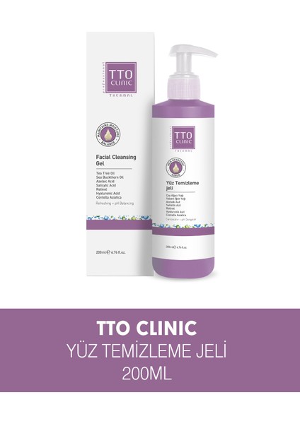 Clınıc Yüz Temizleme Jeli 200 ml
