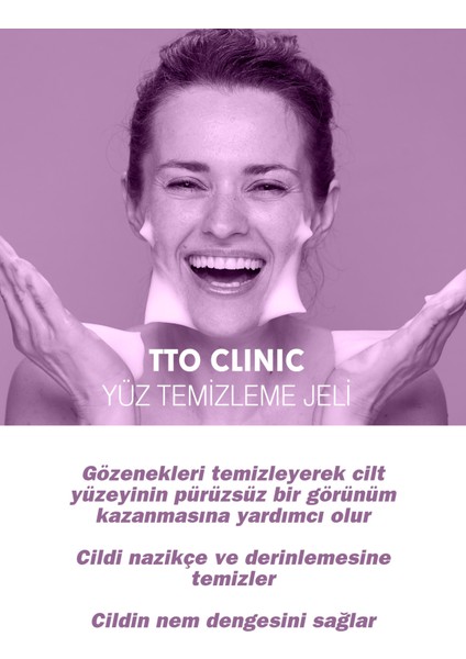 Clınıc Yüz Temizleme Jeli 200 ml
