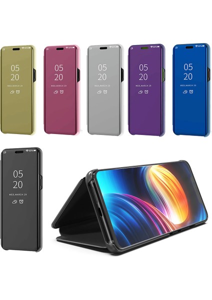 Oppo A5S / A7 Aynalı Kapaklı Lüx Kılıf fiyatları