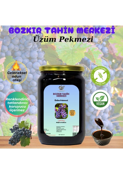Üzüm Köy Pekmezi 800 gr (Doğal&katkısız)
