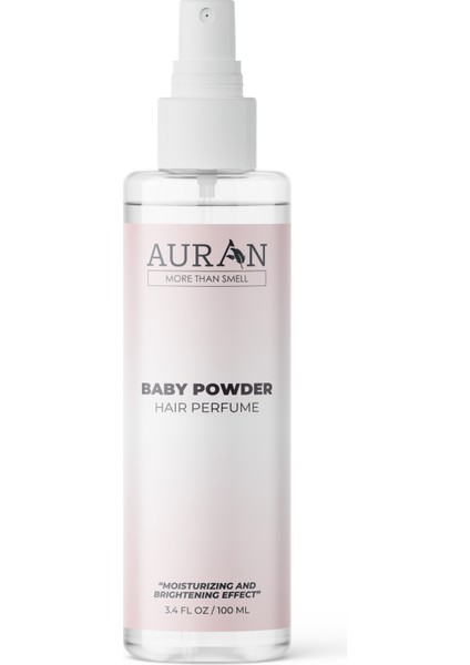 Bebek Pudrası Saç Parfümü Besleyici Ve Onarıcı Saç Bakım Spreyi Baby Powder Hair Perfume Spray 100ml