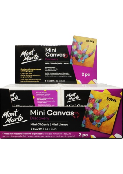 mm Mini Kanvas 8 x 10 cm 2'li Discovery