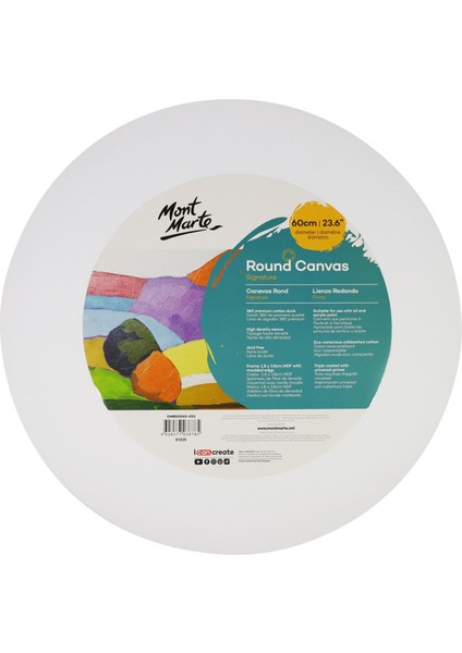 Signature Kanvas Yuvarlak 60 cm