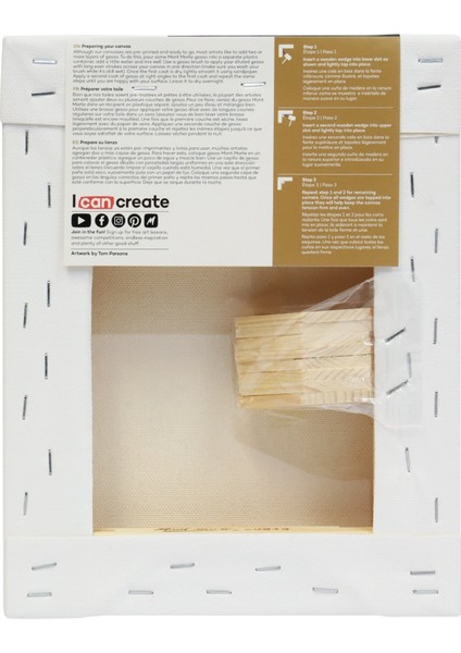 Kanvas Çam Çerçeve Dt 20.3 x 25.4 cm fiyatları