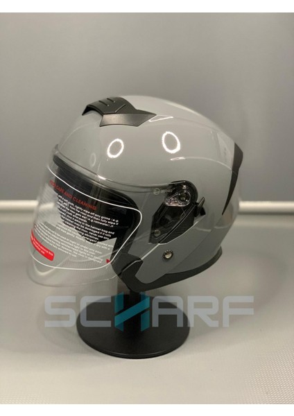 Scharf JK-526 Güneş Vizörlü Yarım Kask