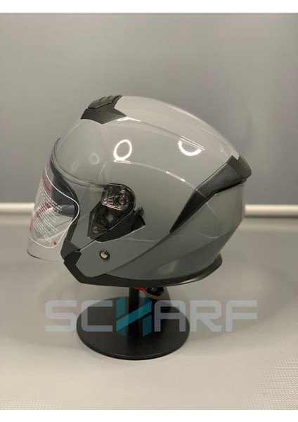 Scharf JK-526 Güneş Vizörlü Yarım Kask