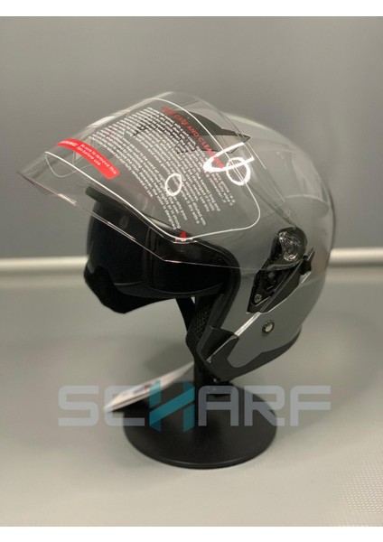 Scharf JK-526 Güneş Vizörlü Yarım Kask