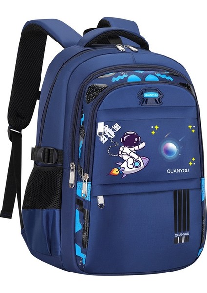 Çocuğun Sırt Çantası Öğrenci Okul Çantası Uzay Astronot Çocuk Ortaokul Öğrencisi Büyük Kapasiteli (Yurt Dışından)