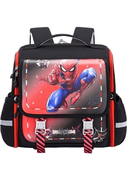 Yeni Karikatür Yatay Versiyon Ilkokul Öğrencisi Okul Çantası Modaya Uygun ve Modaya Uygun Çocuk Yükünü Azaltan Omurga Koruma Sırt Çantası 1-3-6. Sınıflar Için (Yurt Dışından)