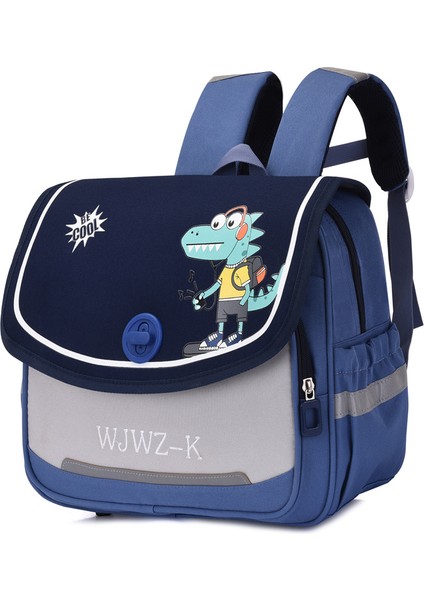Çocuk Yatay Okul Çantası Ilkokul Öğrencileri Hafif Omurga Koruması Birinci, Ikinci ve Üçüncü Sınıf Omuz Karikatür Erkek ve Kız Sırt Çantası (Yurt Dışından)