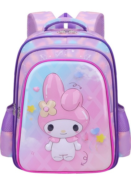 1-2-5. Sınıflar Için Ilköğretim Okul Çantaları Büyük Kapasiteli Çocuk Sırt Çantası Su Geçirmez 3D Kız Çantası (Yurt Dışından)