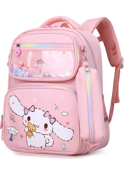 Ilkokul Öğrencisi Karikatür Taze Kız Okul Çantası Ikinci Ila Üçüncü Sınıf Dekompresyon Omurga Koruma Okul Çantası Çok Bölmeli Büyük Kapasiteli Sırt Çantası (Yurt Dışından)