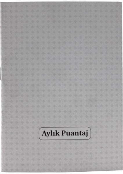 Aylık Puantaj Büyük Boy