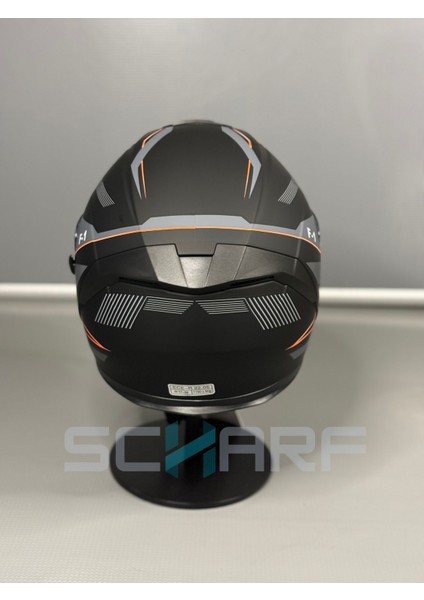 Scharf JK-526 Güneş Vizörlü Yarım Kask