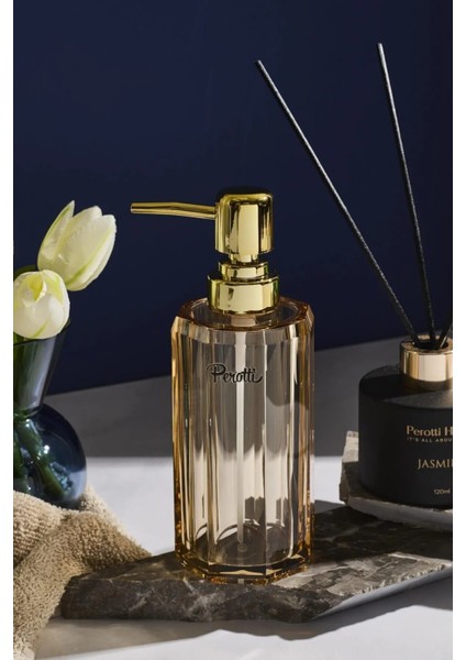 Acrylic Kristal Amber Sıvı Sabunluk-31