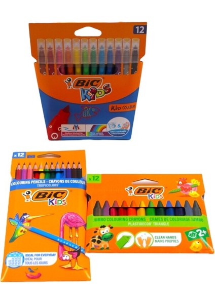 Bic Ilkokul 3 Parça Boya Seti-1 fiyatları