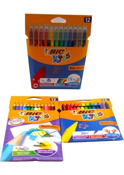 Bic Ilkokul 3 Parça Boya Seti-2 fiyatları