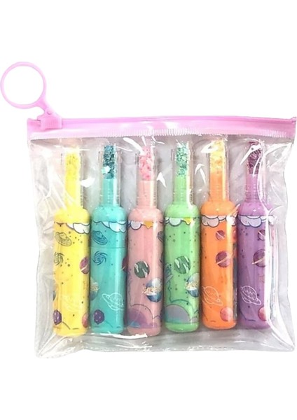 Ufo Şişe Fosforlu Kalem 6 Lı