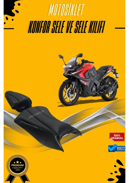 Bajaj Pulsar Rs 200 Konfor Sele Kılıf Visco Sünger