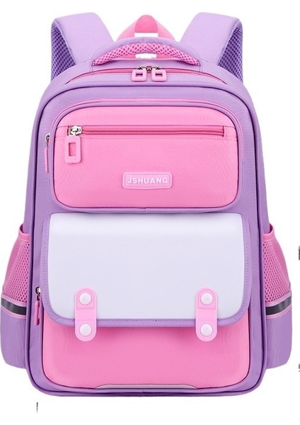 1-3-6. Sınıflar Için Ilkokul Çocukları Için Okul Çantaları Ingiliz Moda Trendi Omurga Koruyucusu, Büyük Kapasiteli (Yurt Dışından)