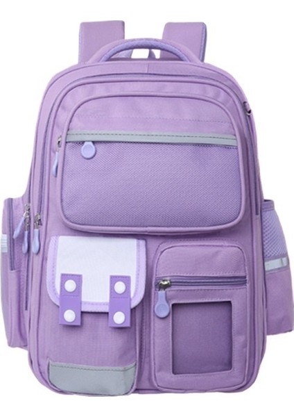 Ilkokul Öğrencileri, Kız ve Erkek Çocuklar Için Kamburluğa Dayanıklı Okul Çantaları, Su Geçirmez, Büyük Kapasiteli, Su Geçirmez, Yükü Azaltan, Yansıtıcı Sırt Çantaları (Yurt Dışından)