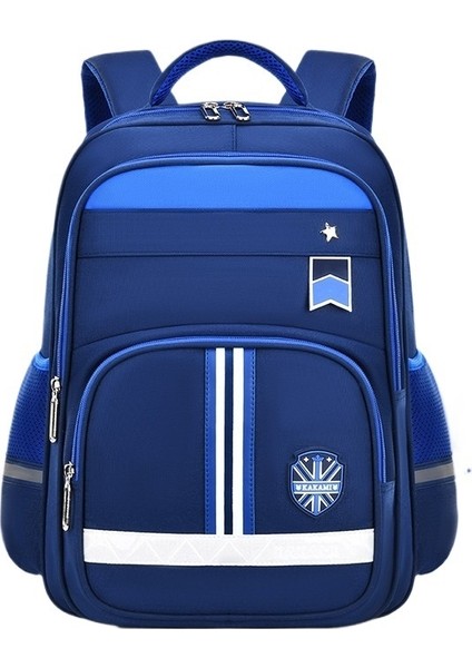 1-3-6. Sınıflar Için Ilkokul Erkek Çocuk Okul Çantası, Omurga Koruması ve Yük Azaltma, Geniş Kapasiteli (Yurt Dışından)