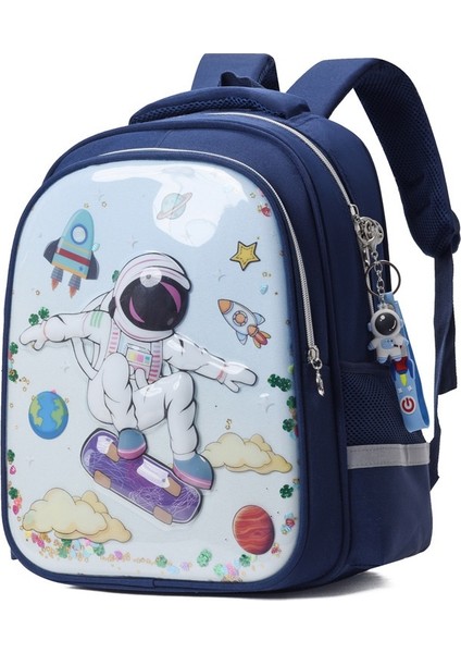 Oğlanın Ilkokul Kızının Sırt Çantası (Yurt Dışından)