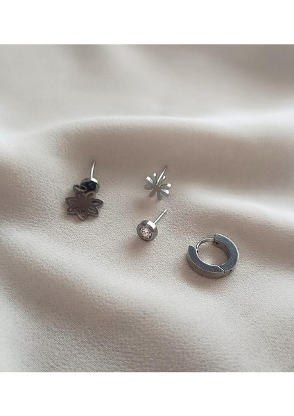 Küpe Kararmaz Çelik 316L Lüks Kadın Küpe Halka Küpe modelleri