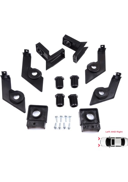 BHL566 Vw Passat B6 3c2 3c5 2005-2011 3C0998225 3C0998226 Için Sol Sağ Ön Far Tamir Seti