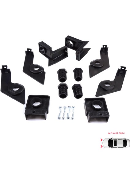 BHL566 Vw Passat B6 3c2 3c5 2005-2011 3C0998225 3C0998226 Için Sol Sağ Ön Far Tamir Seti fiyatları