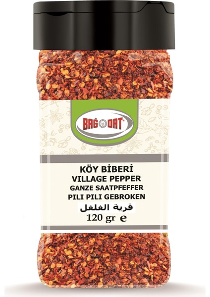 Bağdat Baharat Köy Biberi 120 gr