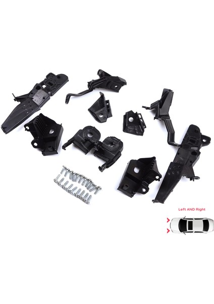 BHL569 Renault Clio Mk5 B7 Bf 2019-ON 260E70544R 260E69870R Için Sol Sağ Ön Far Tamir Seti fiyatları