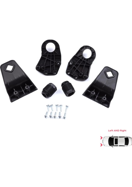 BHL564 Audi A3 S3 Mk3 8V 2012-2020 8V0998121 8V0998122 Için Sol Sağ Ön Far Tamir Seti