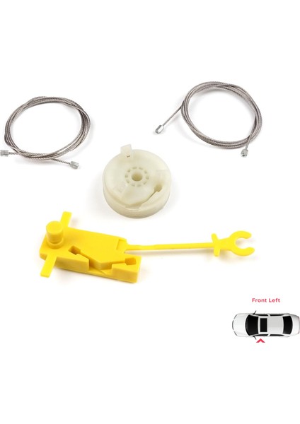 BWR5497 Renault Trafic Mk2 X83 Jl Fl El Vivaro Primastar 2001-2015 7700311820 Için Elektrikli Ön Sol Cam Kriko Tamir Seti fiyatları