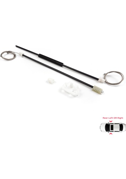 BWR5499 Peugeot 306 1992-2003 4/5 Kapı Hatchback Sedan Sw 9221C2 Için Manuel Arka Sağ Veya Sol Cam Kriko Tamir Seti fiyatları