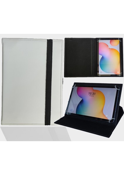 Reeder A10IX Air Quad Core Z3735D 9.7" Tablet Uyumlu Standlı Üniversal Kapaklı Tablet Kılıfı