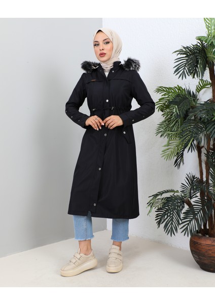 Kmkkombin Su Itici Kışlık Içi Kürklü Battal Beden Tesettür Mont Kaban fırsatları