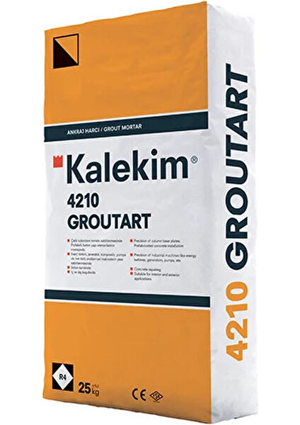 4210 Groutart - Yüksek Dayanımlı Grout Harcı