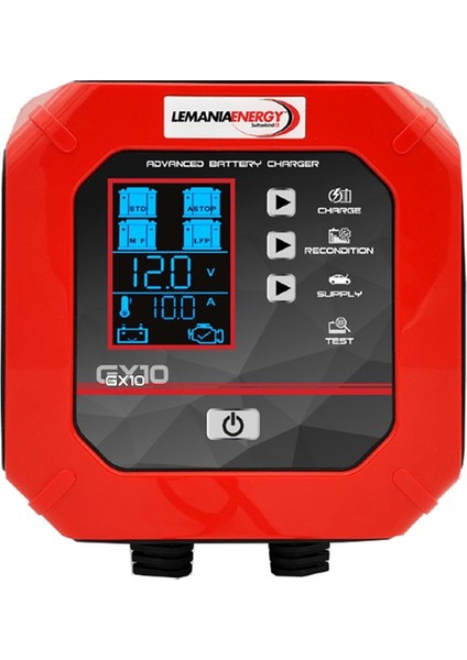 Akıllı Akü Şarj Cihazı GX10 12V 10 Amper