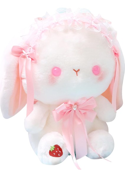 Boutiques 9.8 "tavşan Peluş Doldurulmuş Hayvan Doll, Lolita Tavşan Peluş Hayvan Oyuncaklar Kızlar Için Tatil Doğum Günü Hediyesi (Pembe) (Yurt Dışından) modelleri