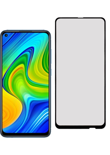 Xiaomi Redmi Note 9 Uyumlu Tam Kaplayan 5d Seramik Nano Cam ekran Koruyucu