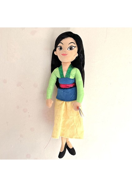 40 cm Bere Büyük Gözler Peluş Oyuncak Film Cinderella Prenses Elsa Belle Mulan Anna (Yurt Dışından)