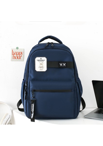 Okul Çantası Harajuku Tarzı Sevimli Kız Büyük Kapasiteli Sırt Çantası Moda Ortaokul Öğrenci Sırt Çantası (Yurt Dışından)