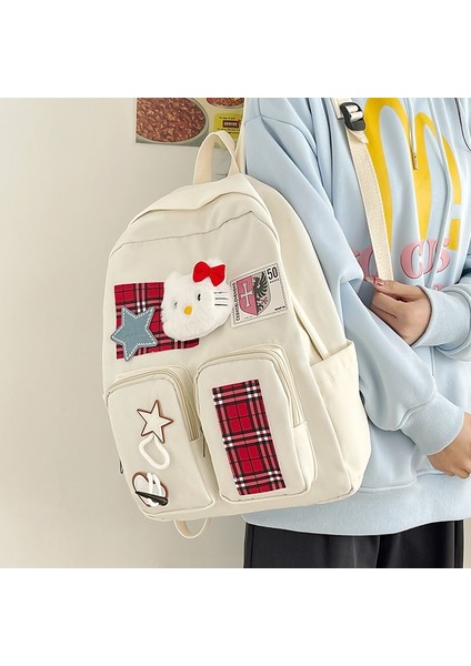 Ortaokul ve Lise Öğrencilerinin Okul Çantaları, Güzel Görünümlü Kadın Geniş Kapasiteli Kız Çocuk Sırt Çantaları, Sırt Çantaları, Öğrenci Okul Çantaları (Yurt Dışından)