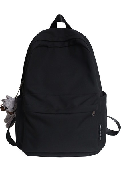 Bayan Çiftler Için Okul Çantaları, Geniş Kapasiteli, Düz Renk, Çok Yönlü Sırt Çantaları, Ilkokul Öğrencileri, Ortaokul Öğrencileri ve Lise Öğrencileri Için Trend Sırt Çantaları (Yurt Dışından)