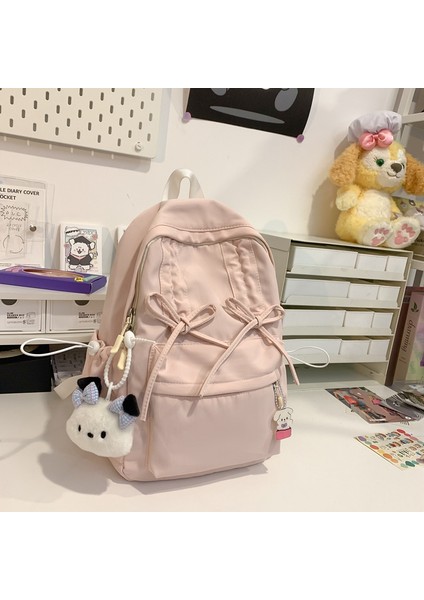 Kızlar Için Okul Çantası, Üniversite Öğrencileri, Pilili Ipli Fiyonk Tasarımı, Dışarı Çıkmak Için Küçük Sırt Çantası, Kadınlar Için Sırt Çantası, Seyahat Için Hafif (Yurt Dışından)