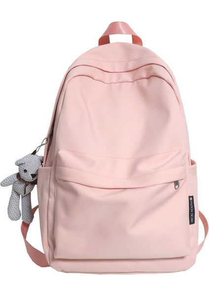 Bayan Çiftler Için Okul Çantaları, Geniş Kapasiteli, Düz Renk, Çok Yönlü Sırt Çantaları, Ilkokul Öğrencileri, Ortaokul Öğrencileri ve Lise Öğrencileri Için Trend Sırt Çantaları (Yurt Dışından)