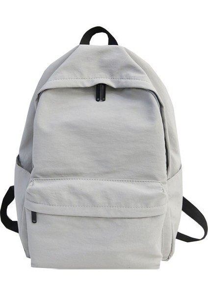 Kadınlar Için Okul Çantası, Çok Yönlü Lise Sırt Çantası, Kız Öğrenci Kampüsü Basit Su Geçirmez Sırt Çantası (Yurt Dışından)