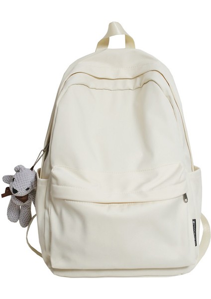 Bayan Çiftler Için Okul Çantaları, Geniş Kapasiteli, Düz Renk, Çok Yönlü Sırt Çantaları, Ilkokul Öğrencileri, Ortaokul Öğrencileri ve Lise Öğrencileri Için Trend Sırt Çantaları (Yurt Dışından)